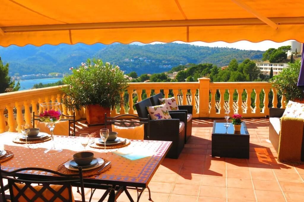 Apartamento En El Puerto De Soller Con Gran Terraza Privada Y Vistas Al Mar. Piscina Comunitaria. Localizado En Un Zona Tranquila Y Muy Soleada. Wifi Gratis Disponible. Parking. Екстериор снимка