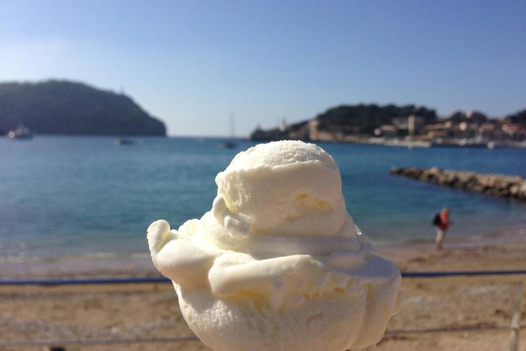 Apartamento En El Puerto De Soller Con Gran Terraza Privada Y Vistas Al Mar. Piscina Comunitaria. Localizado En Un Zona Tranquila Y Muy Soleada. Wifi Gratis Disponible. Parking. Екстериор снимка